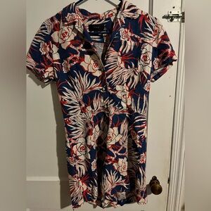 J.Crew Short Sleeve Floral Jumper – Size 2